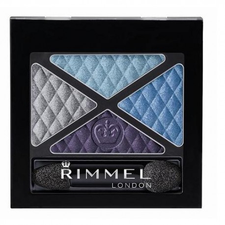 Rimmel London Glam Eyes Quad, akių šešėliai moterims, 4,2g, (023 Beauty Spells)