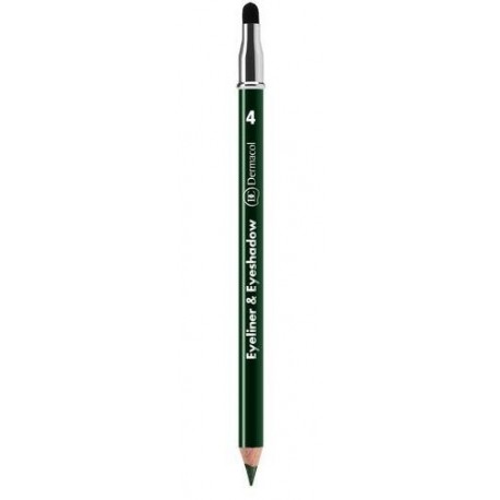 Dermacol Eyeliner & Eyeshadow, akių kontūrų pieštukas moterims, 1,6g, (2 Grey)