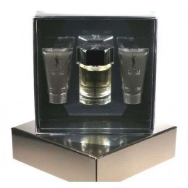 Yves Saint Laurent L´Homme, rinkinys tualetinis vanduo vyrams, (EDT 100ml + 50ml losjonas po