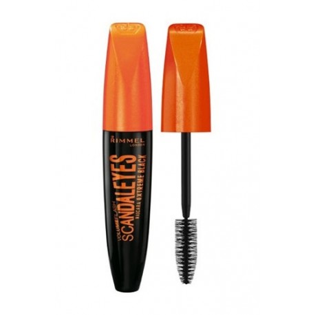 Rimmel London Scandal Eyes, Volume Flash, blakstienų tušas moterims, 12ml, (003 Extreme Black)