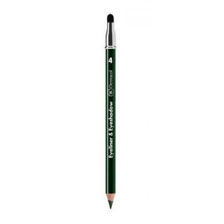 Dermacol Eyeliner & Eyeshadow, akių kontūrų pieštukas moterims, 1,6g, (1 Brown)