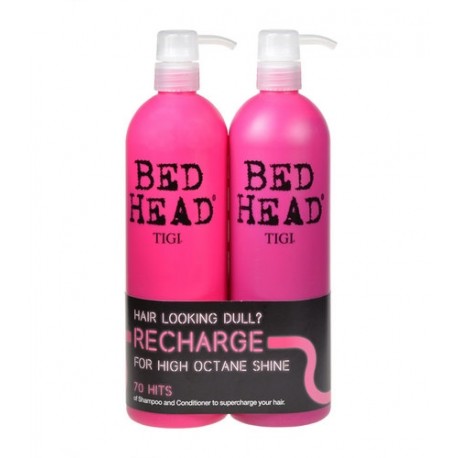 Tigi High Octane, Bed Head Recharge, rinkinys šampūnas moterims, (750ml Bed Head Recharge High
