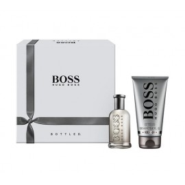 HUGO BOSS Boss Bottled, rinkinys tualetinis vanduo vyrams, (EDT 50 ml + 100 ml dušo želė)