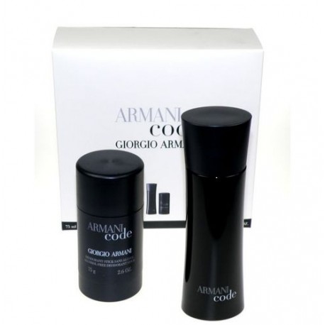 Giorgio Armani Armani Code Pour Homme, rinkinys tualetinis vanduo vyrams, (EDT 75ml + 75ml