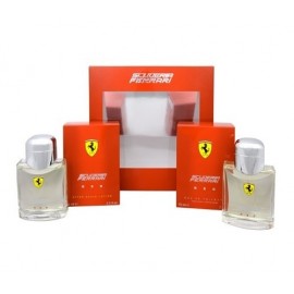 Ferrari Scuderia Ferrari Red, rinkinys tualetinis vanduo vyrams, (EDT 75 ml + 75 ml losjonas po
