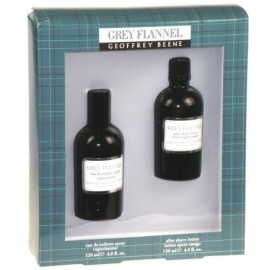 Geoffrey Beene Grey Flannel, rinkinys tualetinis vanduo vyrams, (EDT 120ml + 120ml losjonas po