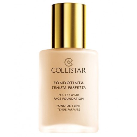 Collistar Perfect Wear Foundation, SPF10, makiažo pagrindas moterims, 30ml, (4 Biscuit)