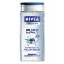 Nivea Men Pure Impact, dušo želė vyrams, 250ml