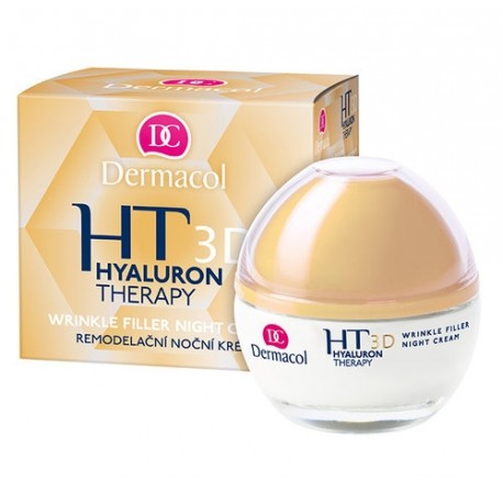 Dermacol 3D Hyaluron Therapy, naktinis kremas moterims, 50ml