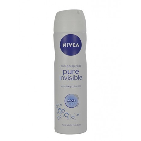 Nivea Pure Invisible, 48H, antiperspirantas moterims, 150ml