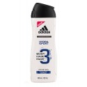 Adidas Hydra Sport, 3in1, dušo želė vyrams, 250ml