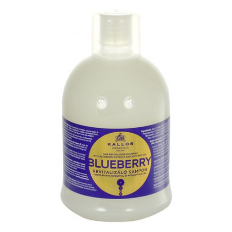 Kallos Cosmetics Blueberry, šampūnas moterims, 1000ml