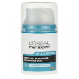 L´Oréal Paris Men Expert, Hydra Sensitive, dieninis kremas vyrams, 50ml