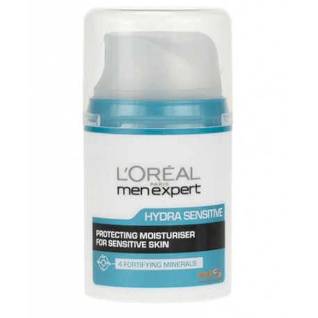 L´Oréal Paris Men Expert, Hydra Sensitive, dieninis kremas vyrams, 50ml