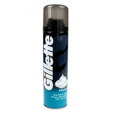 Gillette Shave Foam, Sensitive, skutimosi putos vyrams, 300ml