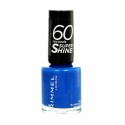 Rimmel London 60 Seconds, Super Shine, nagų lakas moterims, 8ml, (203 Lose Your Lingerie)