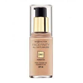 Max Factor Facefinity, 3 in 1, makiažo pagrindas moterims, 30ml, (33 Crystal Beige)