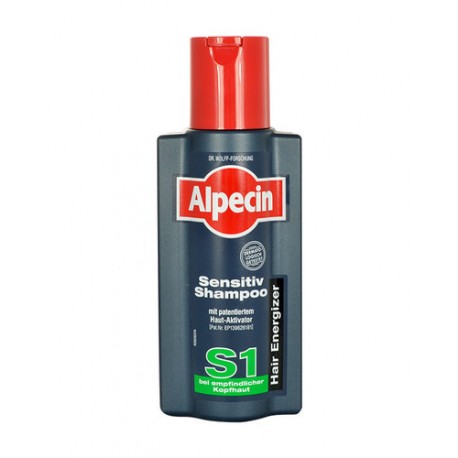 Alpecin Sensitive Shampoo S1, šampūnas vyrams, 250ml