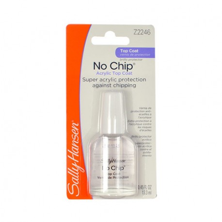 Sally Hansen No Chip, Acrylic Top Coat, nagų lakas moterims, 13,3ml