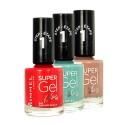 Rimmel London Super Gel By Kate, STEP1, nagų lakas moterims, 12ml, (012 Soul Session)