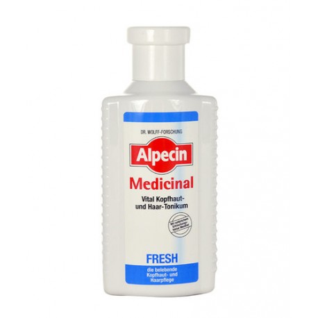 Alpecin Medicinal Fresh, Scalp And Hair Tonic, plaukų serumas moterims ir vyrams, 200ml