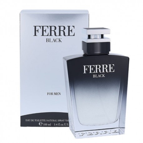 Gianfranco Ferré Ferre Black, tualetinis vanduo vyrams, 100ml