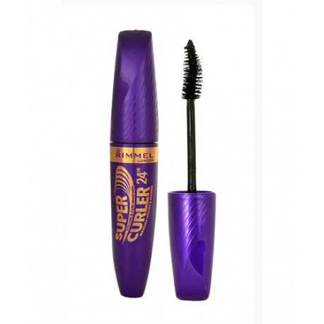 Rimmel London Supercurler 24HR, blakstienų tušas moterims, 12ml, (003 Extreme Black)