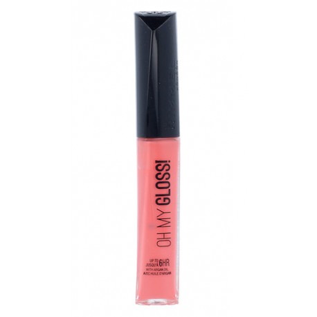 Rimmel London Oh My Gloss!, lūpdažis moterims, 6,5ml, (600 Just Peachy)