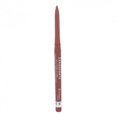 Rimmel London Exaggerate, lūpų pieštukas moterims, 0,25g, (018 Addiction)