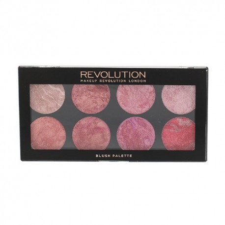 Makeup Revolution London Blush Palette, skaistalai moterims, 13g, (Blush Queen)