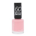 Rimmel London 60 Seconds, Super Shine, nagų lakas moterims, 8ml, (262 Ring A Ring O´Roses)