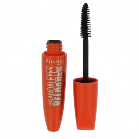 Rimmel London Scandal Eyes, Reloaded, blakstienų tušas moterims, 12ml, (001 Black)