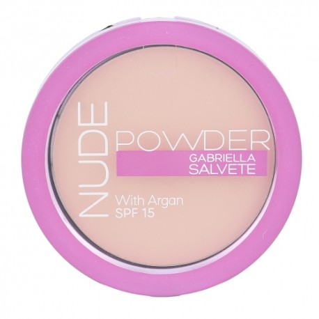 Gabriella Salvete Nude Powder, kompaktinė pudra moterims, 8g, (02 Light Nude)