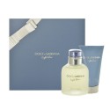 Dolce&Gabbana Light Blue Pour Homme, rinkinys tualetinis vanduo vyrams, (EDT 75ml + 75ml balzamas po