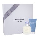 Dolce&Gabbana Light Blue Pour Homme, rinkinys tualetinis vanduo vyrams, (EDT 75ml + 75ml balzamas po