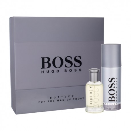 HUGO BOSS Boss Bottled, rinkinys tualetinis vanduo vyrams, (EDT 50 ml + dezodorantas 150 ml)