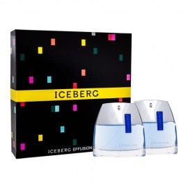 Iceberg Effusion Man, rinkinys tualetinis vanduo vyrams, (EDT 75 ml + losjonas po skutimosi 75 ml)