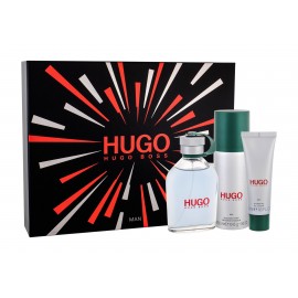 HUGO BOSS Hugo Man, rinkinys tualetinis vanduo vyrams, (EDT 125 ml + dezodorantas 150 ml + dušo