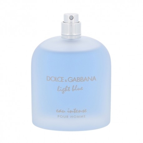 Dolce&Gabbana Light Blue Eau Intense Pour Homme, kvapusis vanduo vyrams, 100ml, (Testeris)