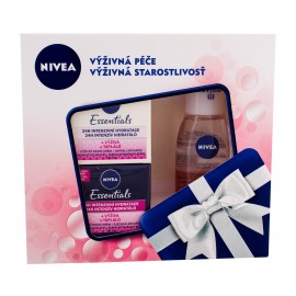 Nivea Essentials, rinkinys dieninis kremas moterims, (Nourishing Daily Creme 50 ml + Nourishing