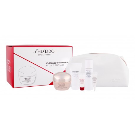 Shiseido Day Cream SPF15, Benefiance Wrinkle Resist 24, rinkinys dieninis kremas moterims, (Daily