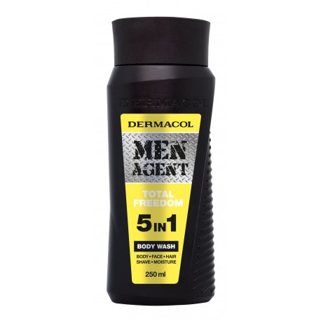 Dermacol Men Agent, Total Freedom, dušo želė vyrams, 250ml