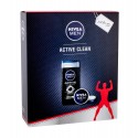 Nivea Men Active Clean, rinkinys dušo želė vyrams, (dušo želė 250 ml + Universal Men Creme 75