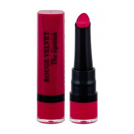 BOURJOIS Paris Rouge Velvet, The Lipstick, lūpdažis moterims, 2,4g, (09 Fuchsia Botté)