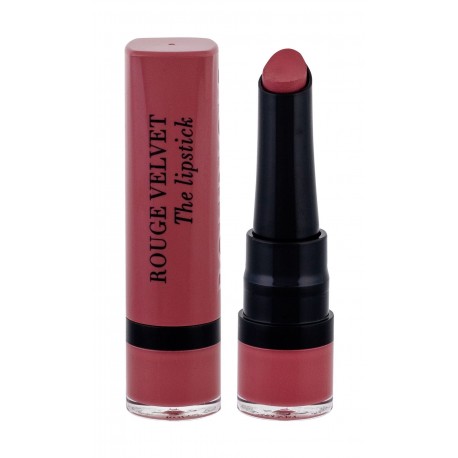 BOURJOIS Paris Rouge Velvet, The Lipstick, lūpdažis moterims, 2,4g, (13 Nohalicious)