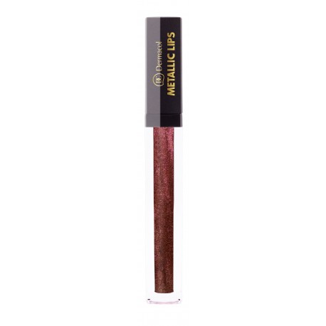 Dermacol Metallic Lips, lūpdažis moterims, 3,5ml, (05 Chilli Chocolate)