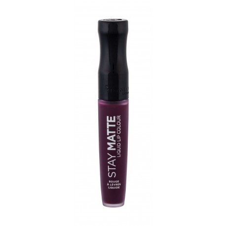 Rimmel London Stay Matte, lūpdažis moterims, 5,5ml, (800 Midnight)