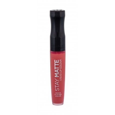 Rimmel London Stay Matte, lūpdažis moterims, 5,5ml, (600 Coral Sass)