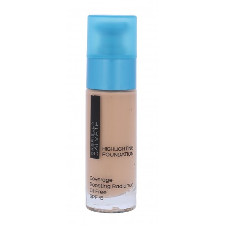 Gabriella Salvete Highlighting Foundation, makiažo pagrindas moterims, 30ml, (102 Soft Beige)