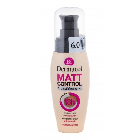 Dermacol Matt Control, makiažo pagrindas moterims, 30ml, (6.0)